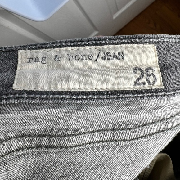 Rag & Bone / Jean Women’s 26 Buxton Gray Skinny Jeans Denim 2 W1502K120 - Picture 8 of 16